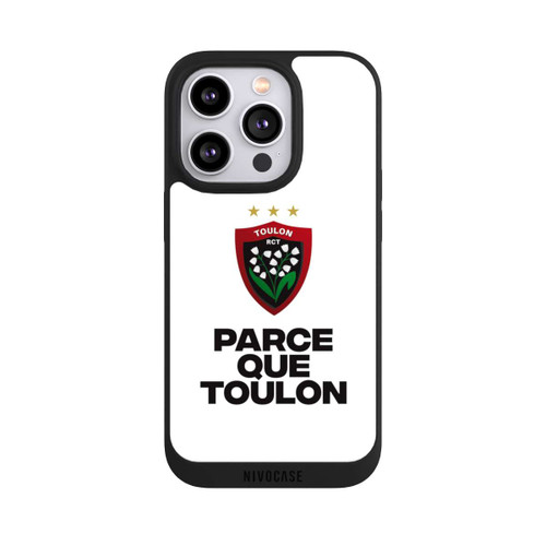 Apple iPhone 14 Pro NIVOpure Parce Que Toulon Blanc