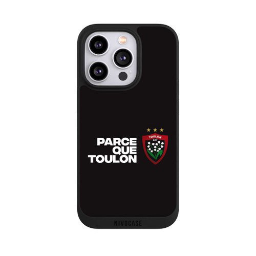 Apple iPhone 14 Pro NIVOpure RC Toulonnais PQT Noir