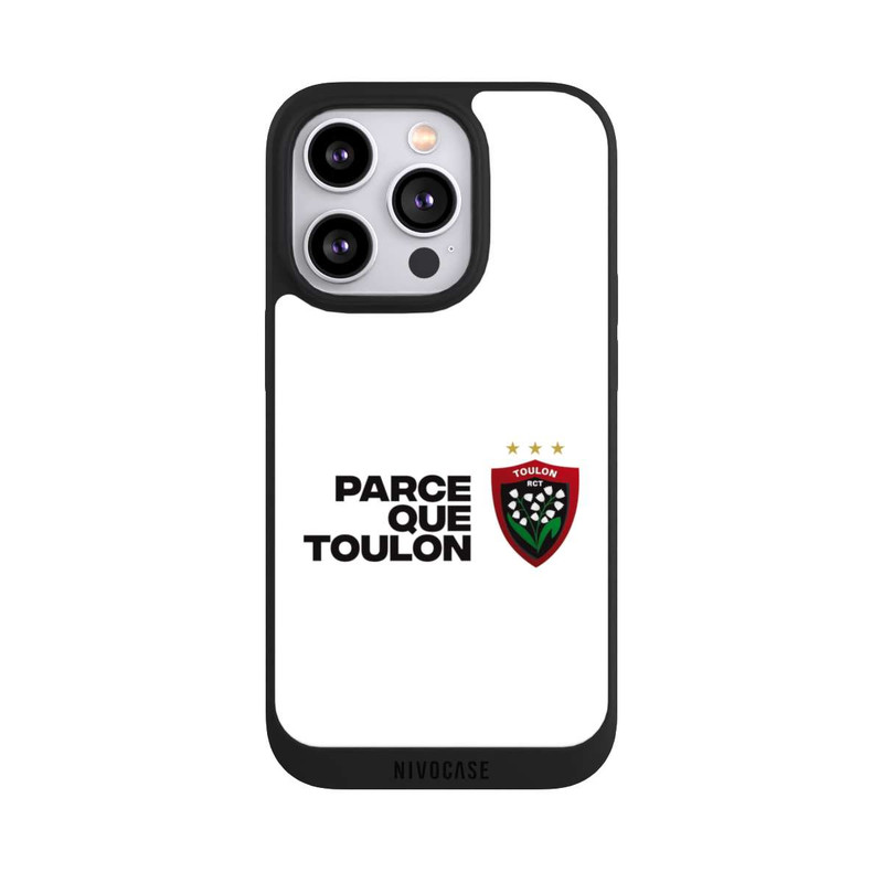 iPhone 14 Pro NIVOpure RC Toulonnais PQT Weiß
