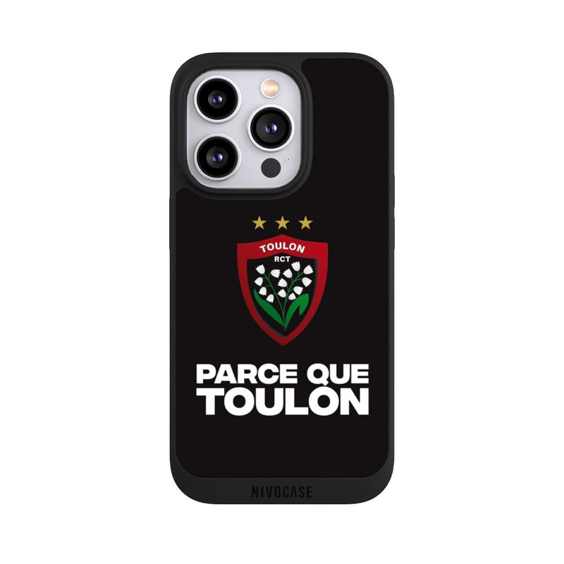 iPhone 14 Pro NIVOpure RC Toulonnais Schwarz