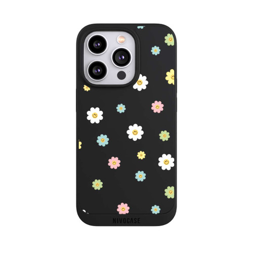 Apple iPhone 14 Pro NIVOpure Flower Power klein transparent
