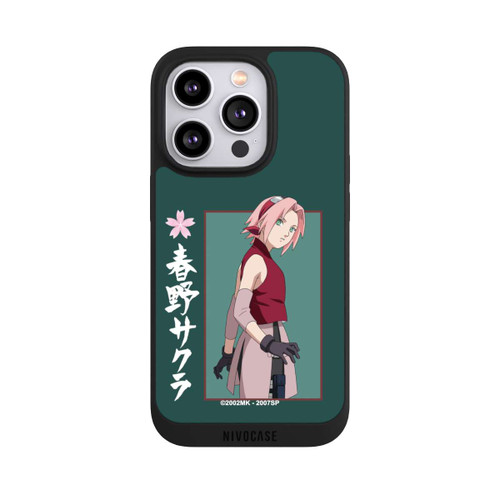 Apple iPhone 14 Pro NIVOpure Sakura Grüner Hintergrund