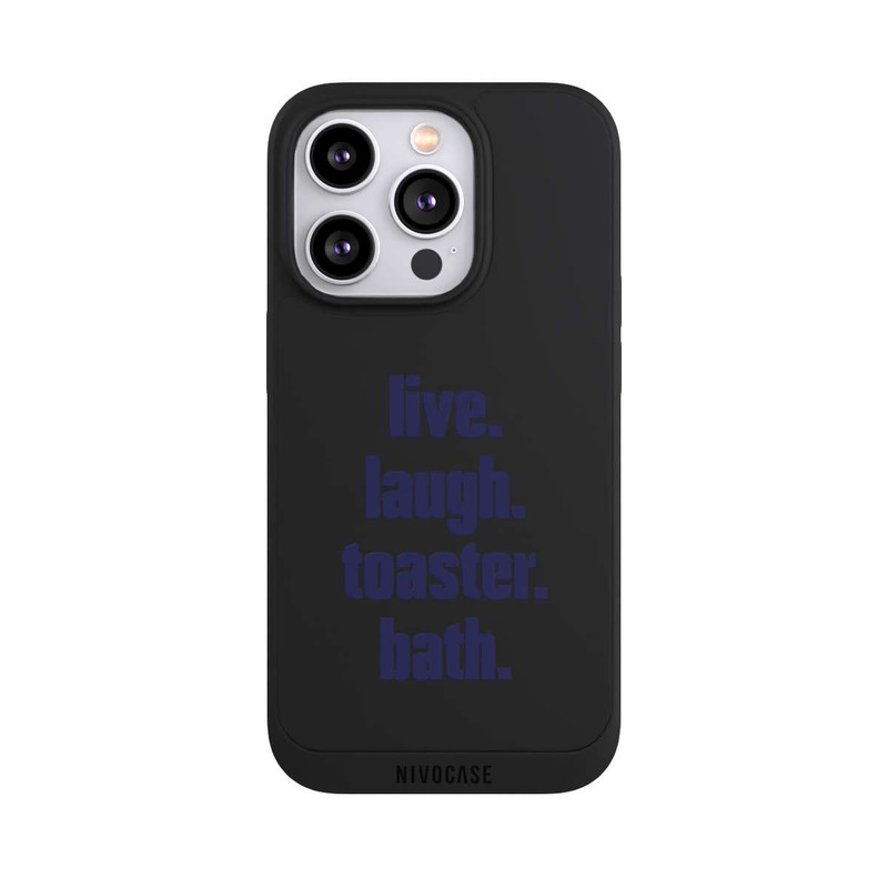 iPhone 14 Pro NIVOpure Live. Laugh. Toaster. Bath.