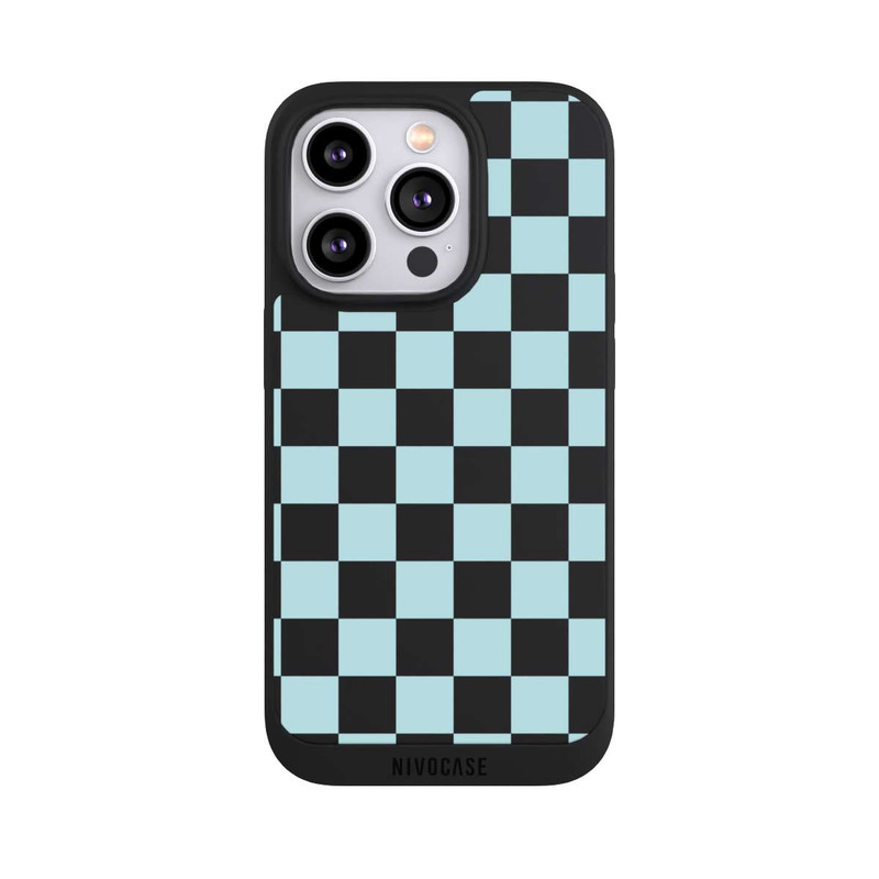 iPhone 14 Pro NIVOpure Soft blue check