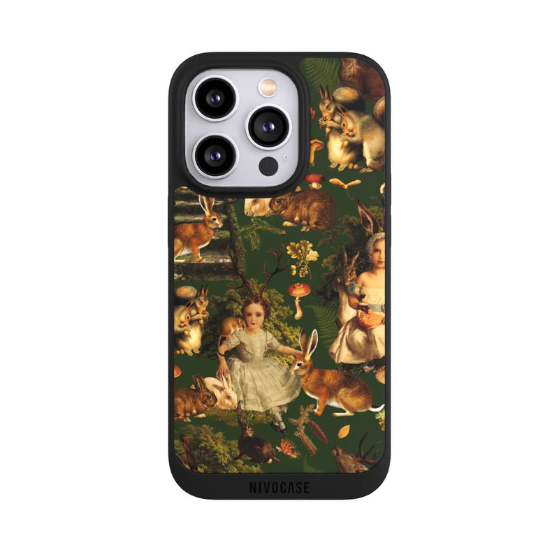 iPhone 14 Pro NIVOpure Girl and Animals in The Forest