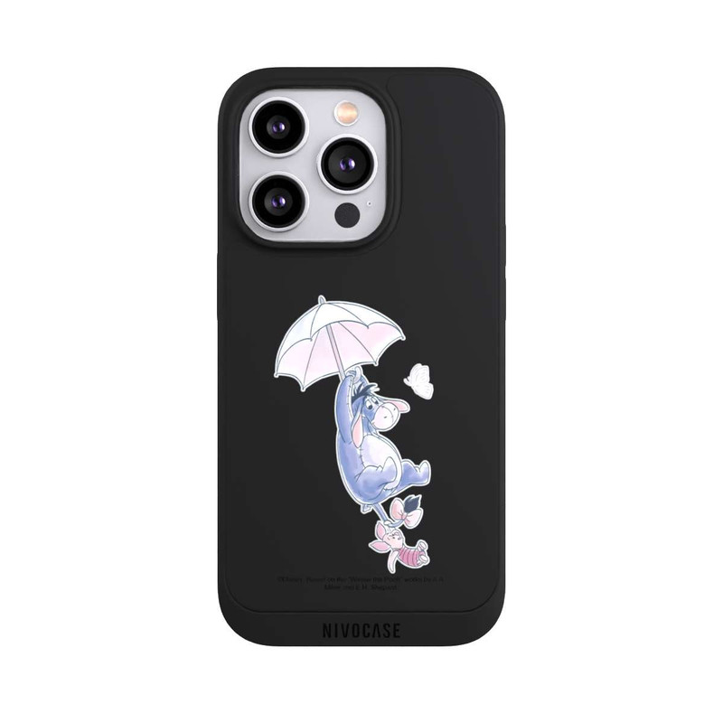 iPhone 14 Pro NIVOpure Winnie Pooh Eeyeore Find Happiness Transparent