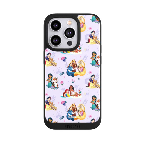 Apple iPhone 14 Pro NIVOpure Princess Floral Pattern Purple