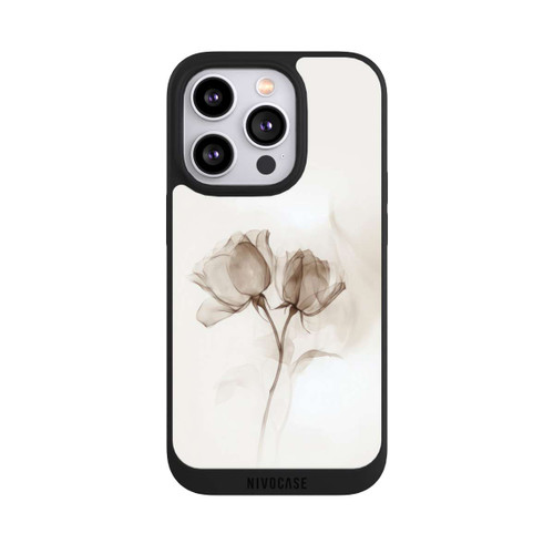 Apple iPhone 14 Pro NIVOpure Braune Rose Blume Nebel