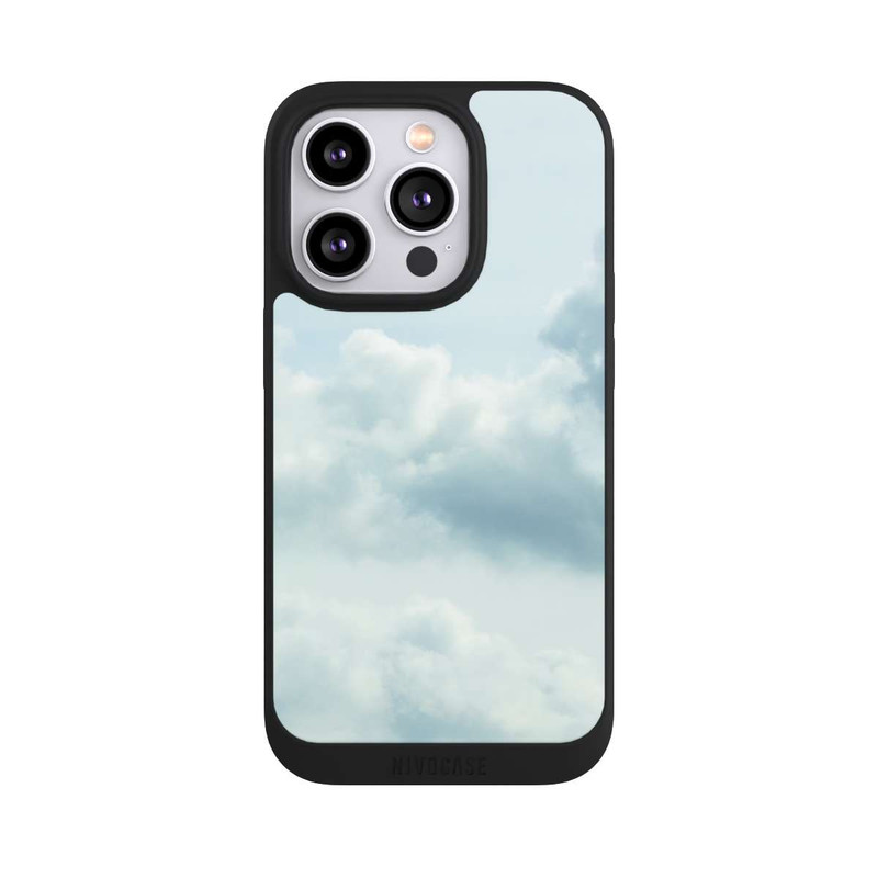 iPhone 14 Pro NIVOpure Pastel Blue Clouds