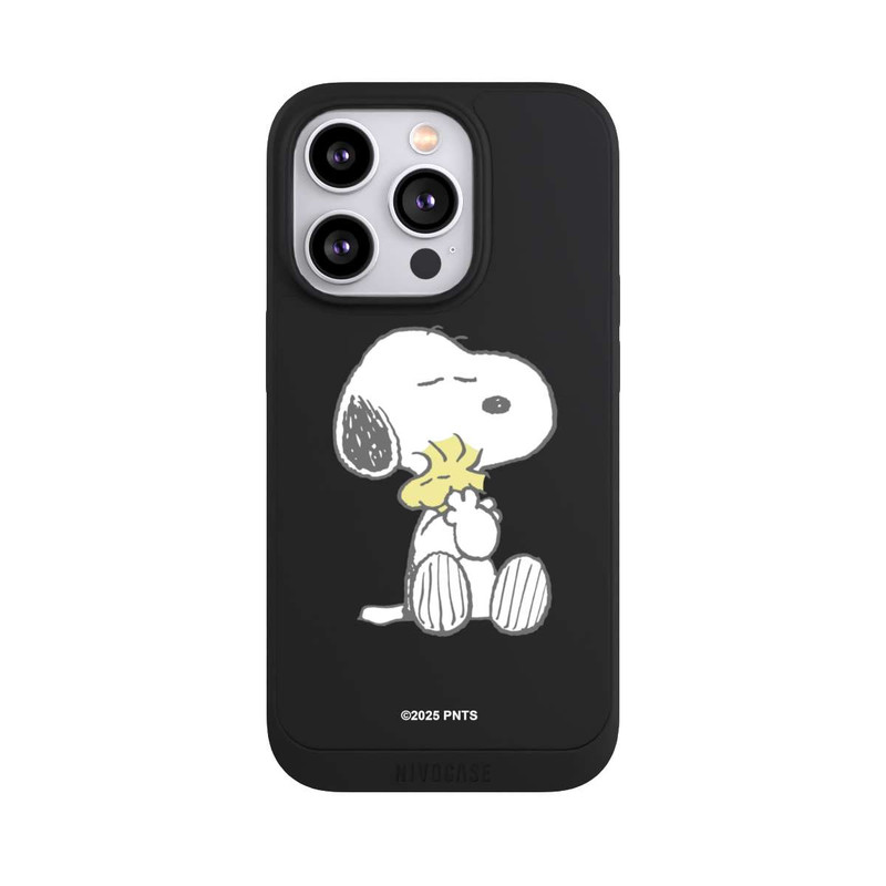 iPhone 14 Pro NIVOpure Snoopy And Woodstock Cuddling transparent