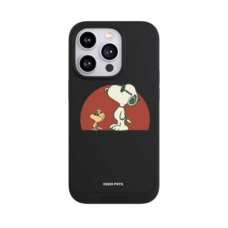 iPhone 14 Pro NIVOpure Snoopy Woodstock Far Out transparent