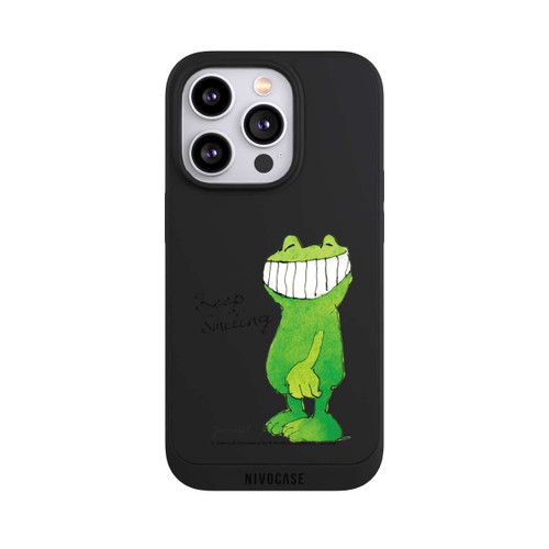 Apple iPhone 14 Pro NIVOpure Frosch Keep Smiling Transparent