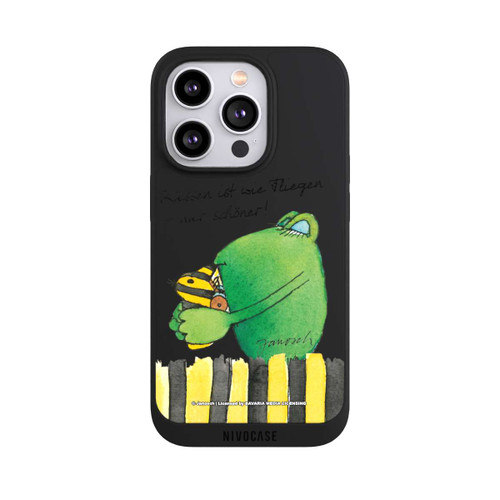 Apple iPhone 14 Pro NIVOpure Frosch Küssen ist wie Fliegen Transparent