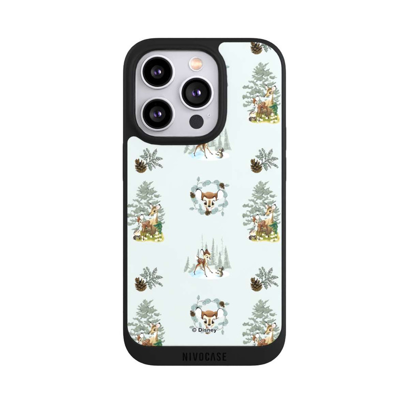 iPhone 14 Pro NIVOpure Bambi Mint Winter Pattern