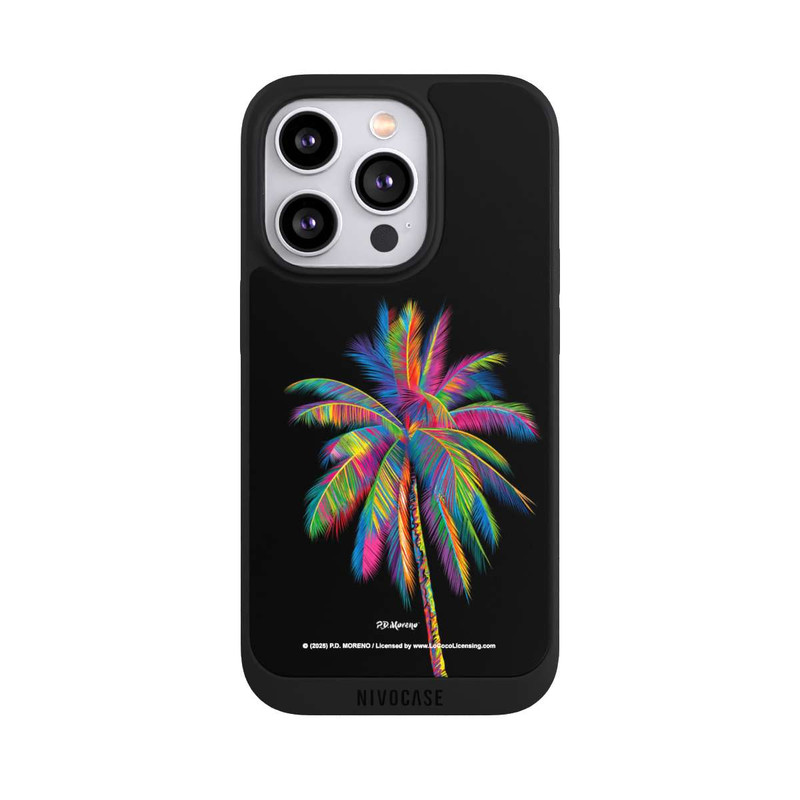iPhone 14 Pro NIVOpure Palmier arc-en-ciel