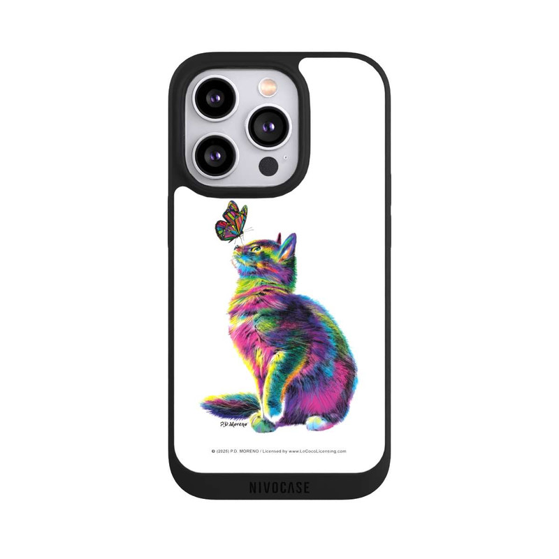 iPhone 14 Pro NIVOpure Katze verspielt
