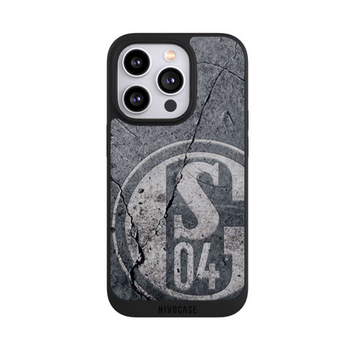 Apple iPhone 14 Pro NIVOpure Schalke 04 Beton Look