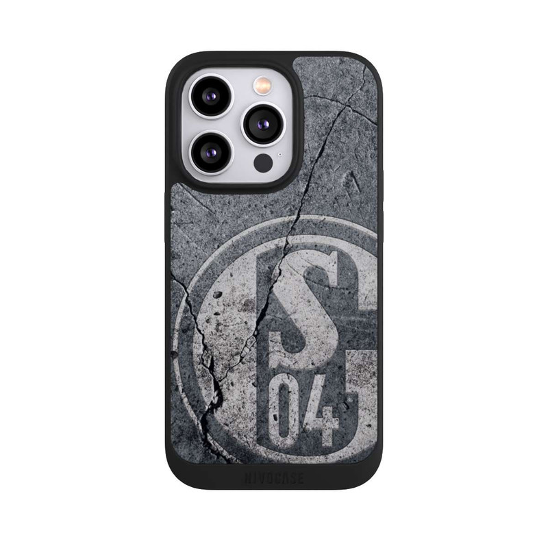 iPhone 14 Pro NIVOpure Schalke 04 Beton Look