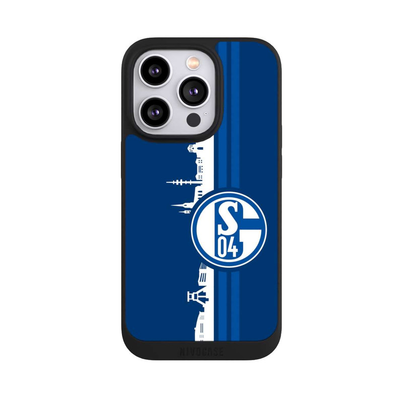 iPhone 14 Pro NIVOpure Schalke 04 Skyline Blau