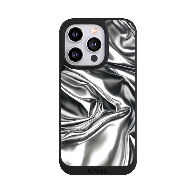 iPhone 14 Pro NIVOpure Shiny Chrome Silver