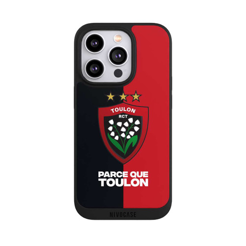 Apple iPhone 14 Pro NIVOpure RCT Logo Rouge Noir