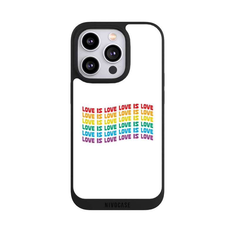 iPhone 14 Pro NIVOpure Love is Love Flag