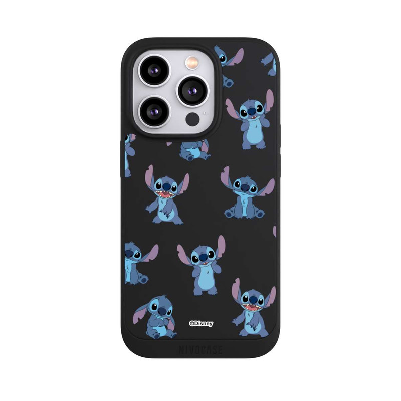 iPhone 14 Pro NIVOpure Stitch Faces Pattern Transparent