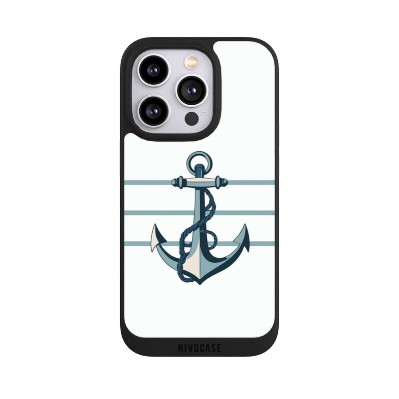 iPhone 14 Pro NIVOpure Anchor Line White with AI