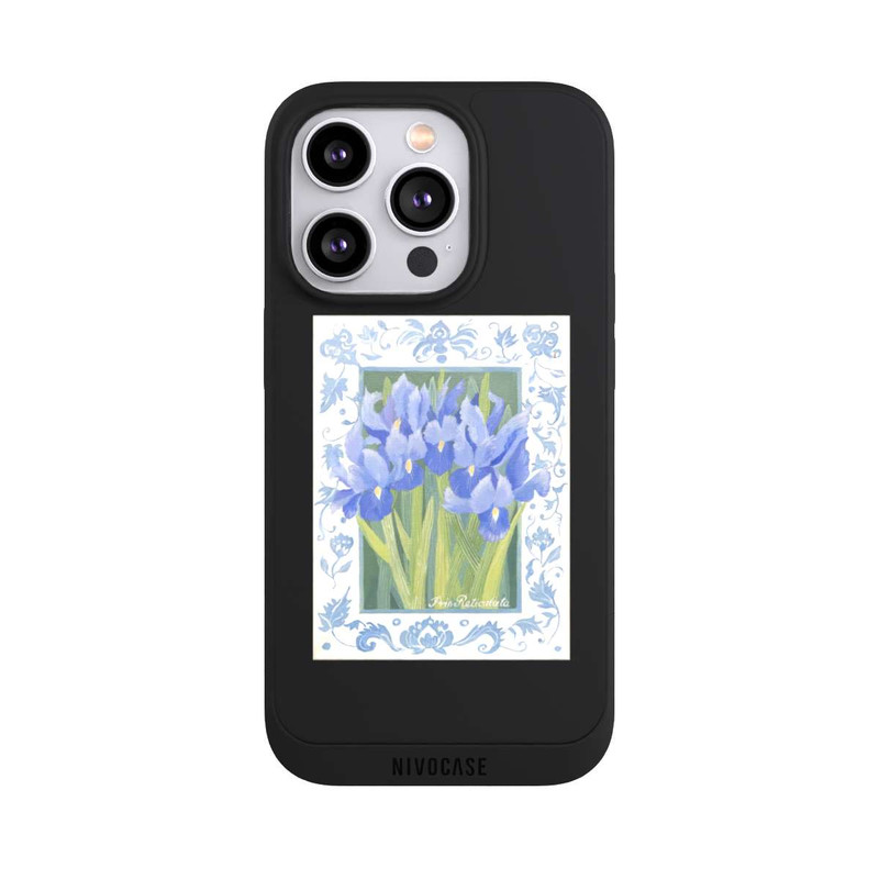 iPhone 14 Pro NIVOpure Blue Iris, by Jennifer Abbott