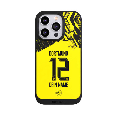 Apple iPhone 14 Pro NIVOpure BVB Trikot Personalisierbar 25-26