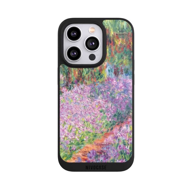 iPhone 14 Pro NIVOpure The Artists Garden at Giverny by Claude Monet
