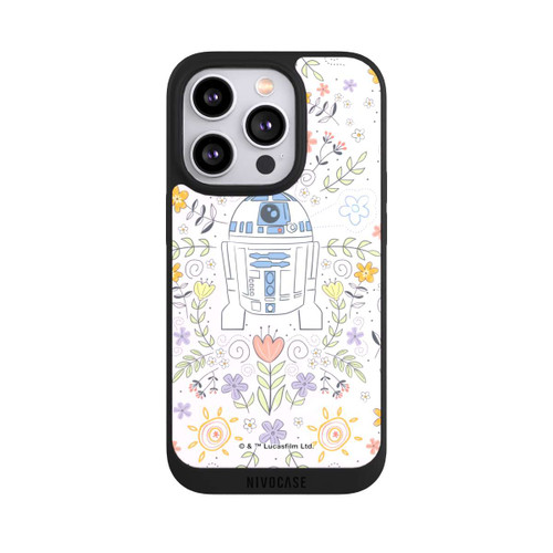 Apple iPhone 14 Pro NIVOpure R2D2 Blumen Muster
