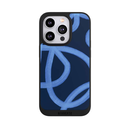 Apple iPhone 14 Pro NIVOpure Laced Up Tones of Blue