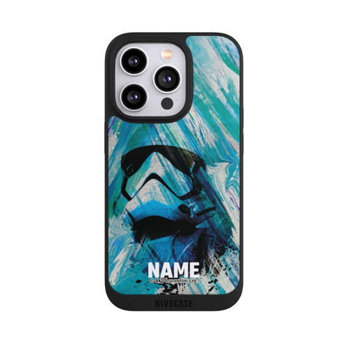 Apple iPhone 14 Pro NIVOpure Stormtrooper Watercolor Personalisierbar