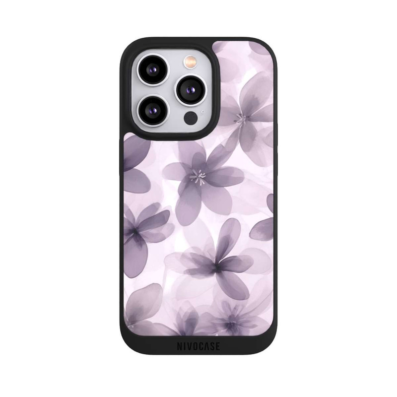 iPhone 14 Pro NIVOpure Romantic Flowers Lavender with AI