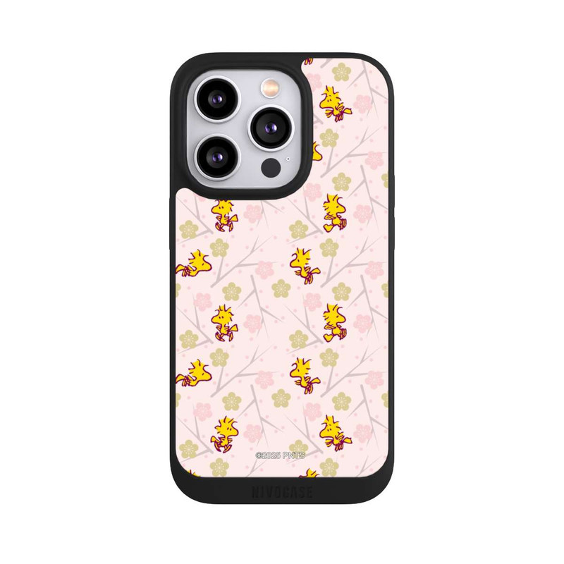 iPhone 14 Pro NIVOpure Woodstock Pink Pattern
