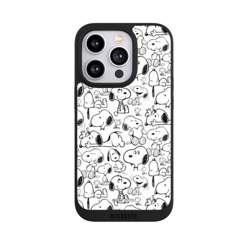 Apple iPhone 14 Pro NIVOpure Classic Snoopy Pattern White