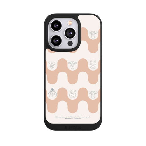 Apple iPhone 14 Pro NIVOpure Winnie Puuh und Freunde Wellenmuster