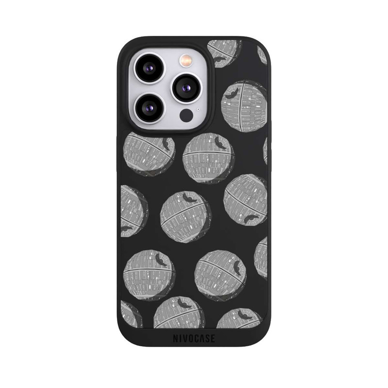 iPhone 14 Pro NIVOpure death-star-pattern-transparent