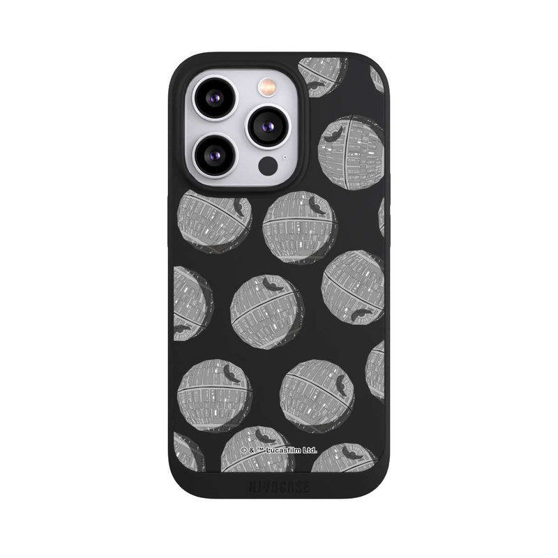 iPhone 14 Pro NIVOpure death-star-pattern-transparent