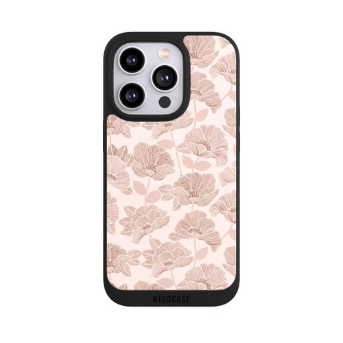 Apple iPhone 14 Pro NIVOpure Brown Floral Block