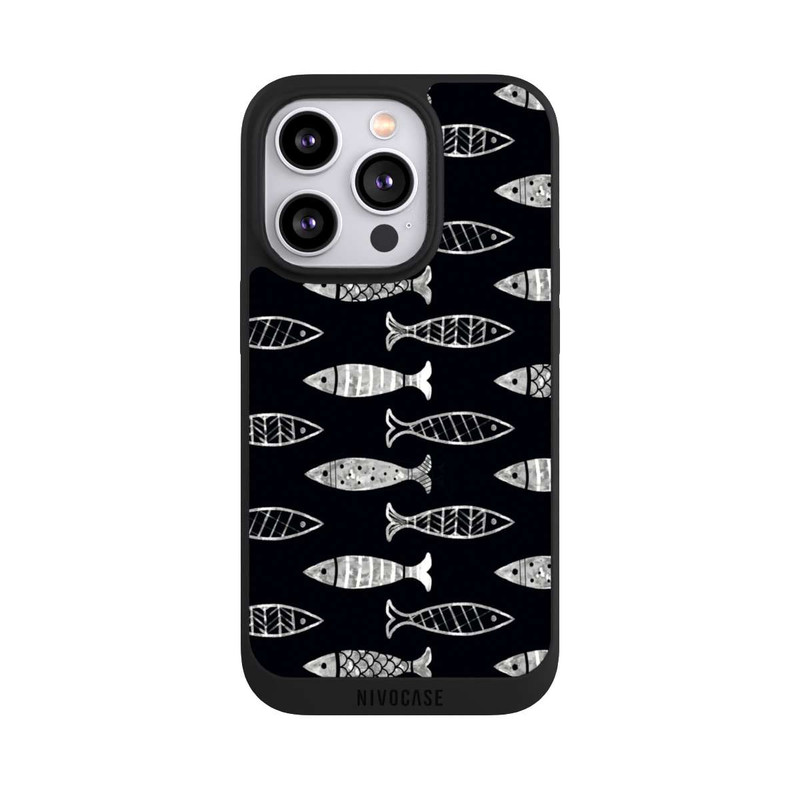 iPhone 14 Pro NIVOpure Black Fishy Theme