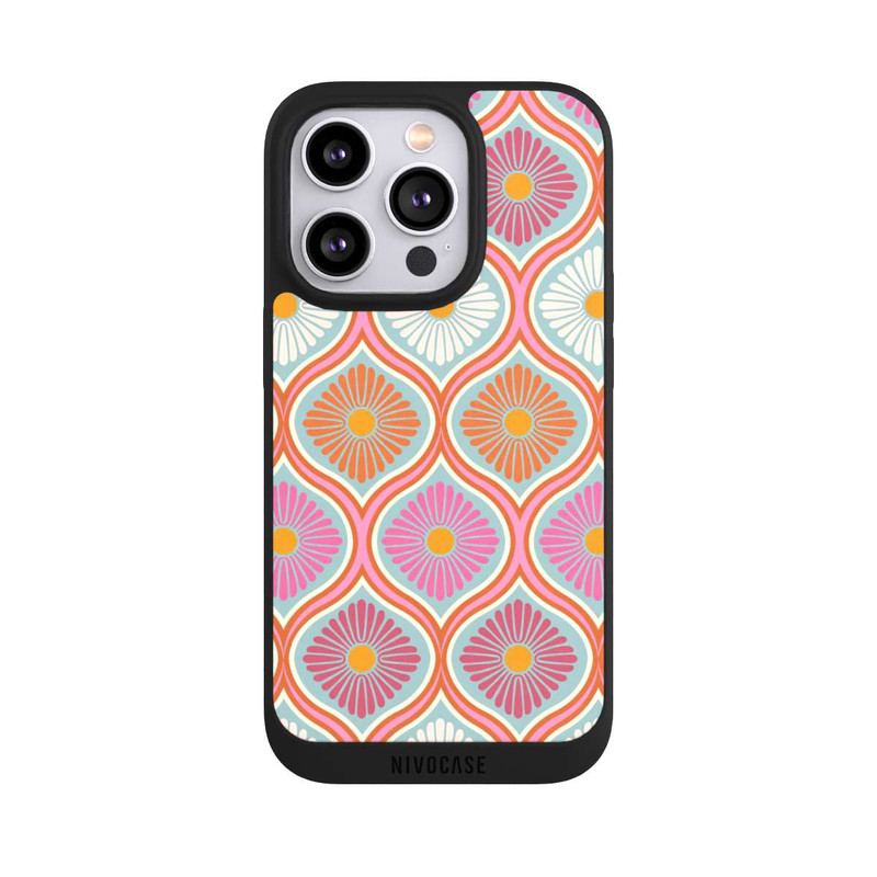 iPhone 14 Pro NIVOpure Groovy 70s Retro Mod Flower Power