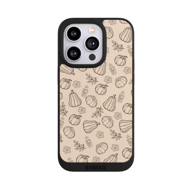 iPhone 14 Pro NIVOpure Illustrated Pumpkin Pattern