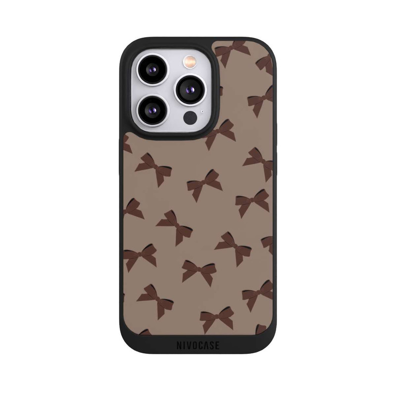 iPhone 14 Pro NIVOpure Christmas Bow Pattern