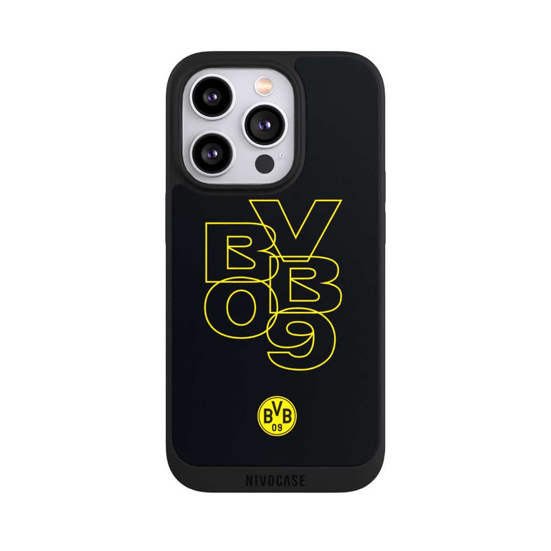 iPhone 14 Pro NIVOpure BVB09 Gelb Schwarz