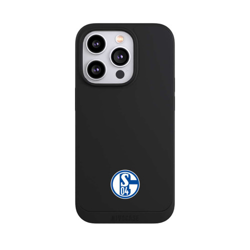 Apple iPhone 14 Pro NIVOpure FC Schalke 04 Logo Klein Transparent