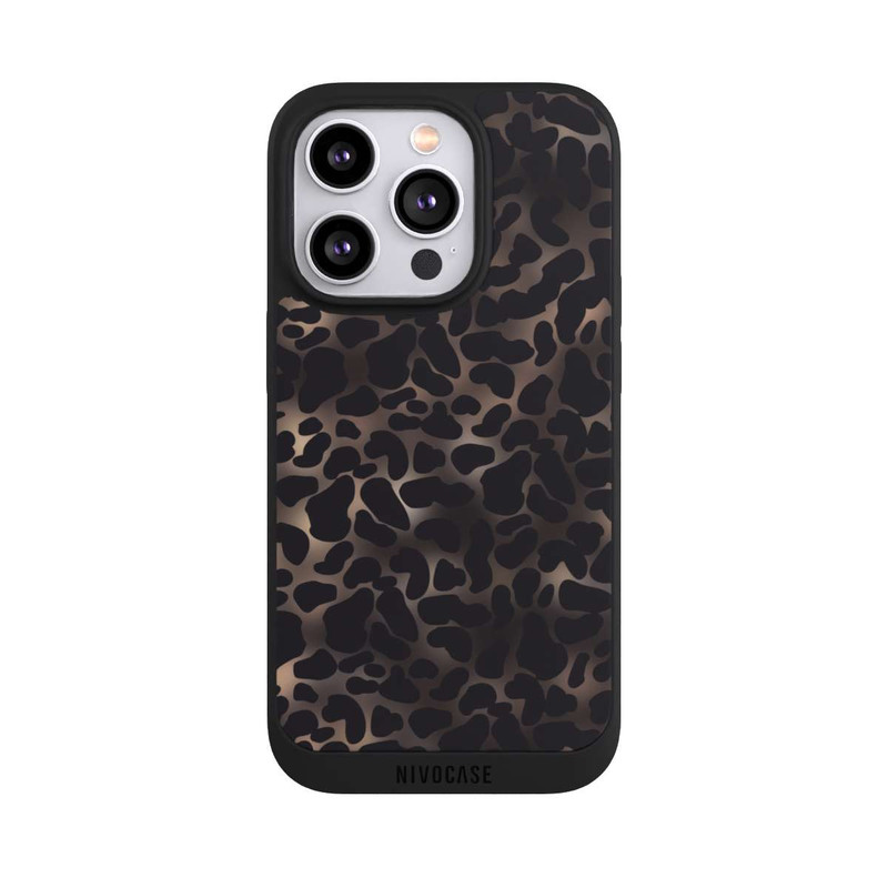 iPhone 14 Pro NIVOpure Leo Pattern Dark