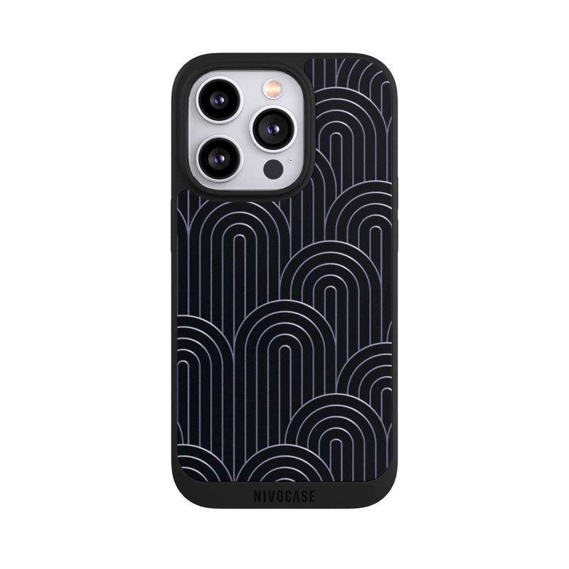 iPhone 14 Pro NIVOpure Art Déco Argent