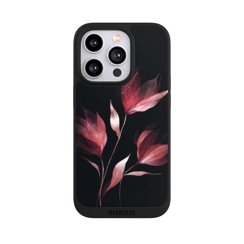 iPhone 14 Pro NIVOpure Burgundy Bloom Negative